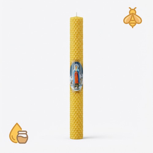 Bougie cire abeille - cire, d'abeille