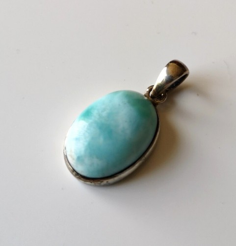 Pendentif larimar sur - en,