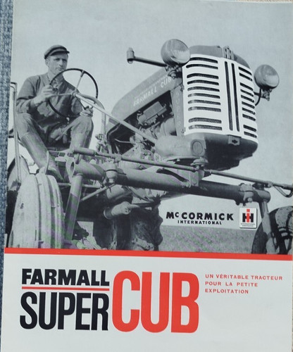 Brochure farmall super - super, cub