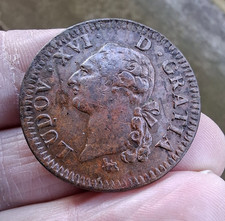 Louis XVI , sol à l'écu 1791 A Paris léopard , très sympa