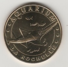 A 2010 TOKEN MEDAILLE MONNAIE DE PARIS -- 17 000 N°15 LA ROCHELLE / POISSON-SCIE