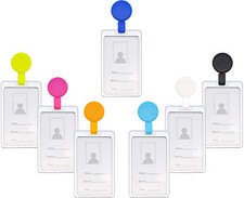 50 X Porte-Cartes Métal Avec