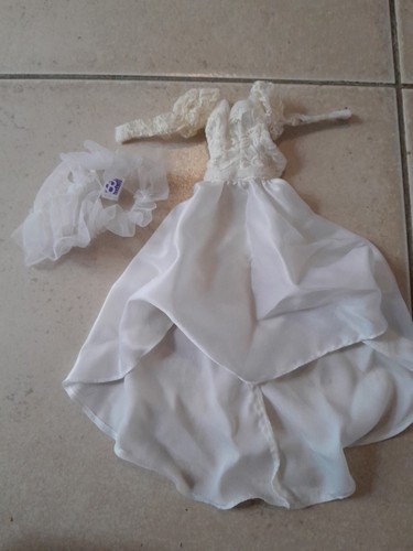 Robe mariée barbie - robe,