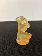 Femme nue assise cristal Lalique France