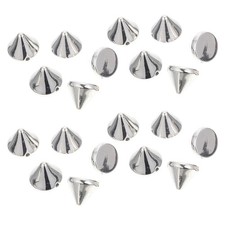 200pcs cônes pointes punk