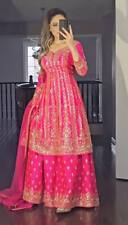 Femmes Fête Kameez Congelées Robe Costume Usure Indien Bollywood Designer Mariée