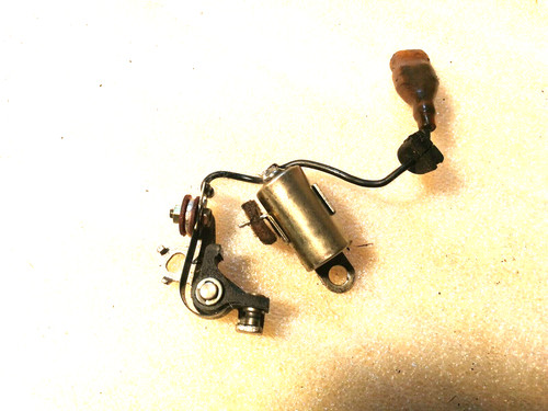 Capteur points bobine - capteur, de
