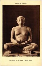 CPA AK Musee du Louvre - Le Scribe - Statue Peinte EGYPT (1324910)