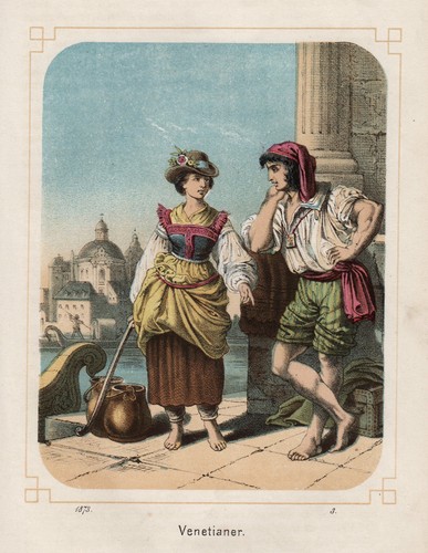 Venise veneto costume original - venise,