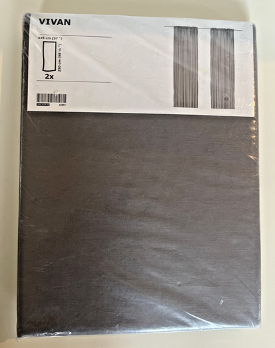 Ikea vivan gray curtain - vivan,
