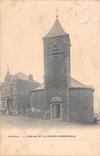 Cpa belgique virginal - cpa,