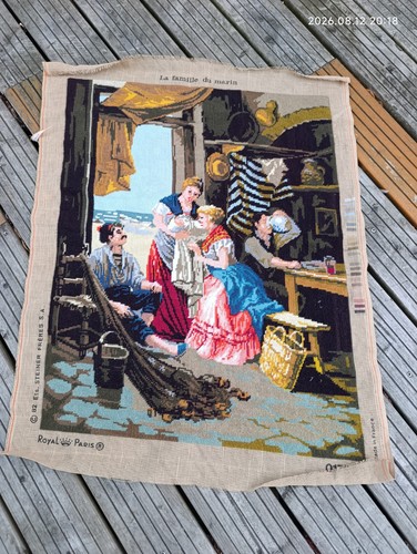 Grand canevas fini - grand, famille