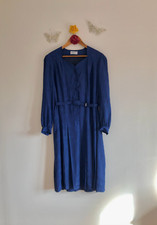 Paul Mausner – Robe longue bleue très chic