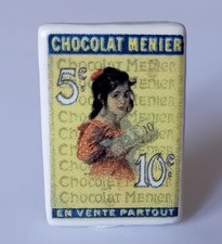 FEVE - "CLAMECY" - CHOCOLAT MENIER EN VENTE PARTOUT -