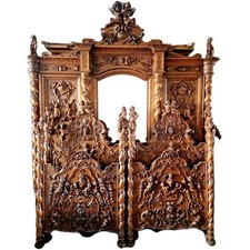Ancien ensemble de chambre Renaissance italienne Attr Luigi Frullini 