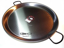 Poele a Paella en Acier Poli