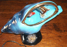 Lampe vielleuse coquillage