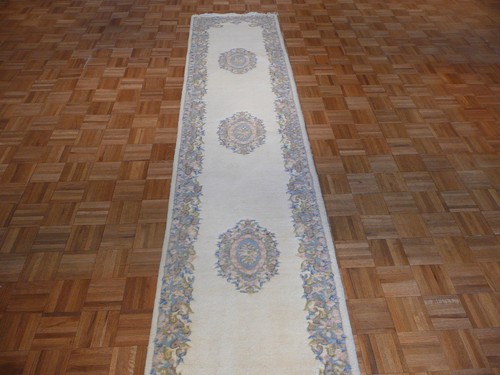 Hand knotted runner - 12,