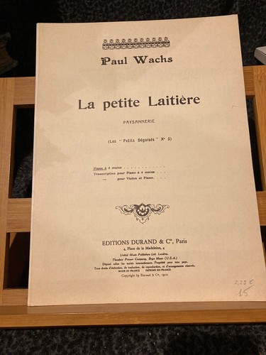 Paul wachs petite laitière - wachs,