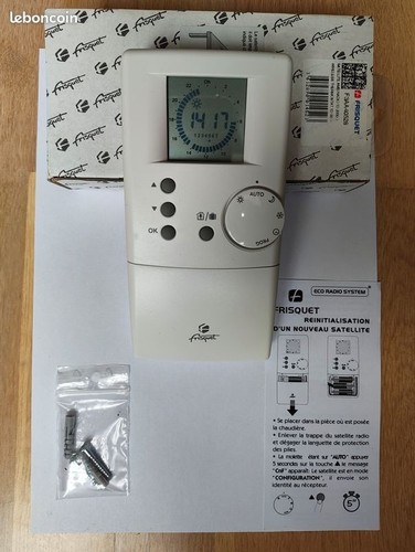 Satellite radio thermostat