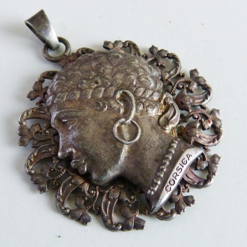 Pendentif ancien métal - pendentif,