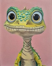 Peinture, tableau animalier