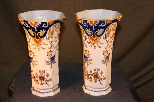 Lot vases en faience - lot,