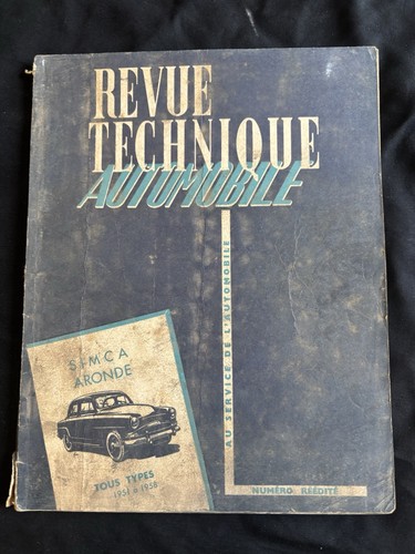 Revue technique automobile - revue,