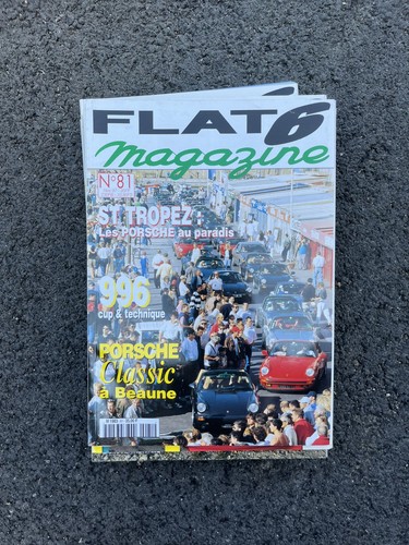 Magazine flat porsche 911 - flat, 6