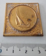 MEDAILLE THEME BATEAU MER VOILE VOILIER NAVIGATION SPORT REGATE
