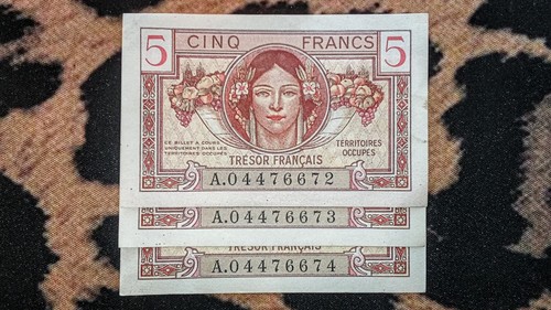 Billets francs trésor - 5,