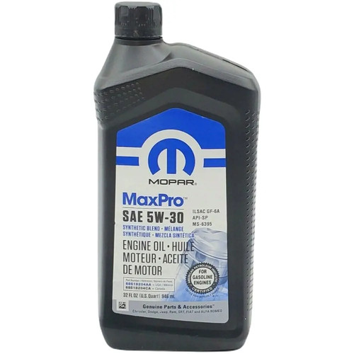 Huile moteur 68518204aa - huile, 5w-30