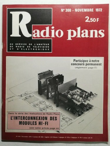 Revue radio plans - revue, n300