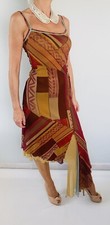 Robe longue asymétrique en