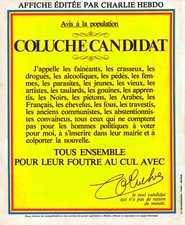 Affiche COLUCHE