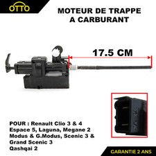 Servomoteur de trappe à carburant pour Clio 3 Modus Scenic 3 17,5cm = 788262843R