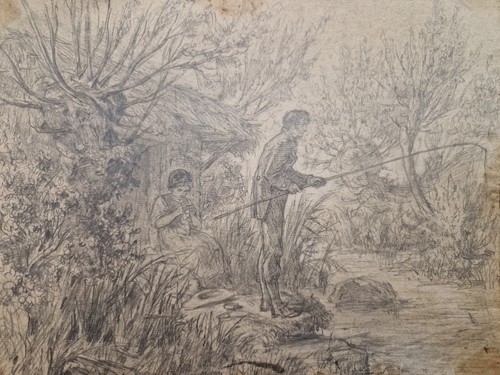 Dessin xix eme crayon papier - dessin,