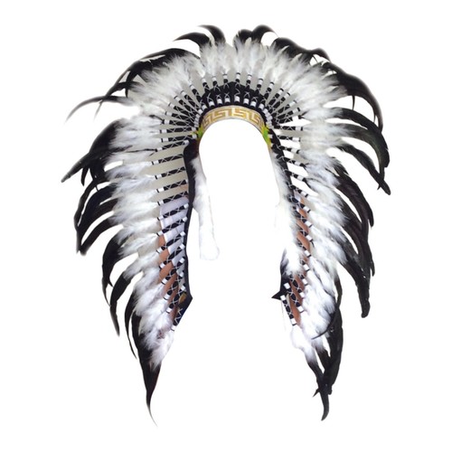 Coiffe indienne plumes - indienne, pour