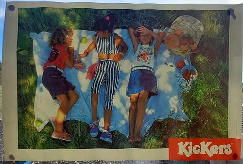 Affiche publicitaire vintage - affiche,