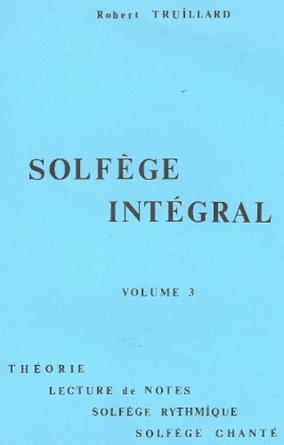 Solfege integral volume - integral,