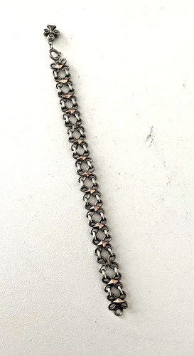 Bracelet argent mailles - ,
