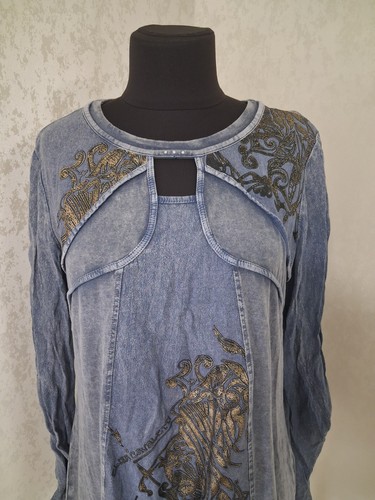 Elisa cavaletti blue viscose - elisa,