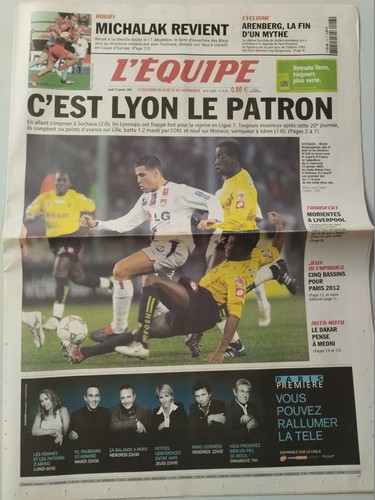 Equipe journal 01 2005 - l'equipe, 13/01/2005