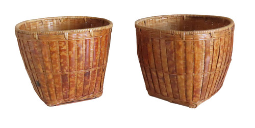 Cache pot osier vintage - cache,