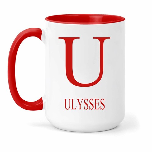 Ulysses nom initiales tasse - &,