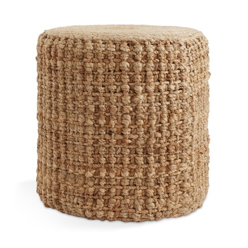 Seagrass pouf ottoman - x, 18