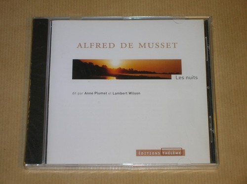 Audio livre rare musset - cd, /