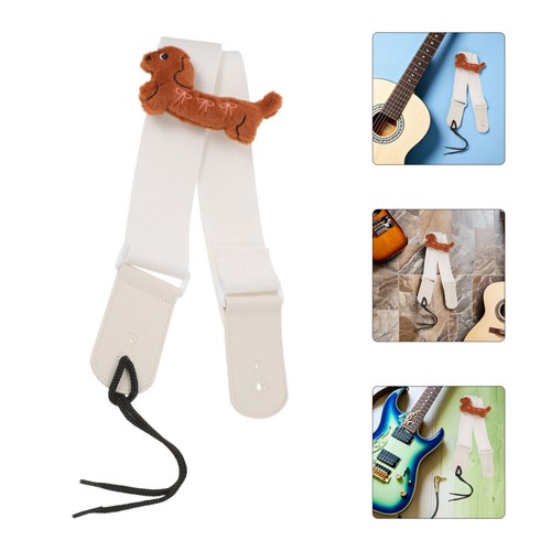 Sangle guitare peluche - guitare,