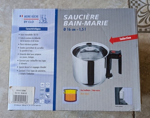 Saucière bain marie neuve - marie,