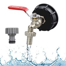 Robinet Cuve 1000L Recuperateur d Eau De Pluie 1000 Litres Adaptateur de Rése...